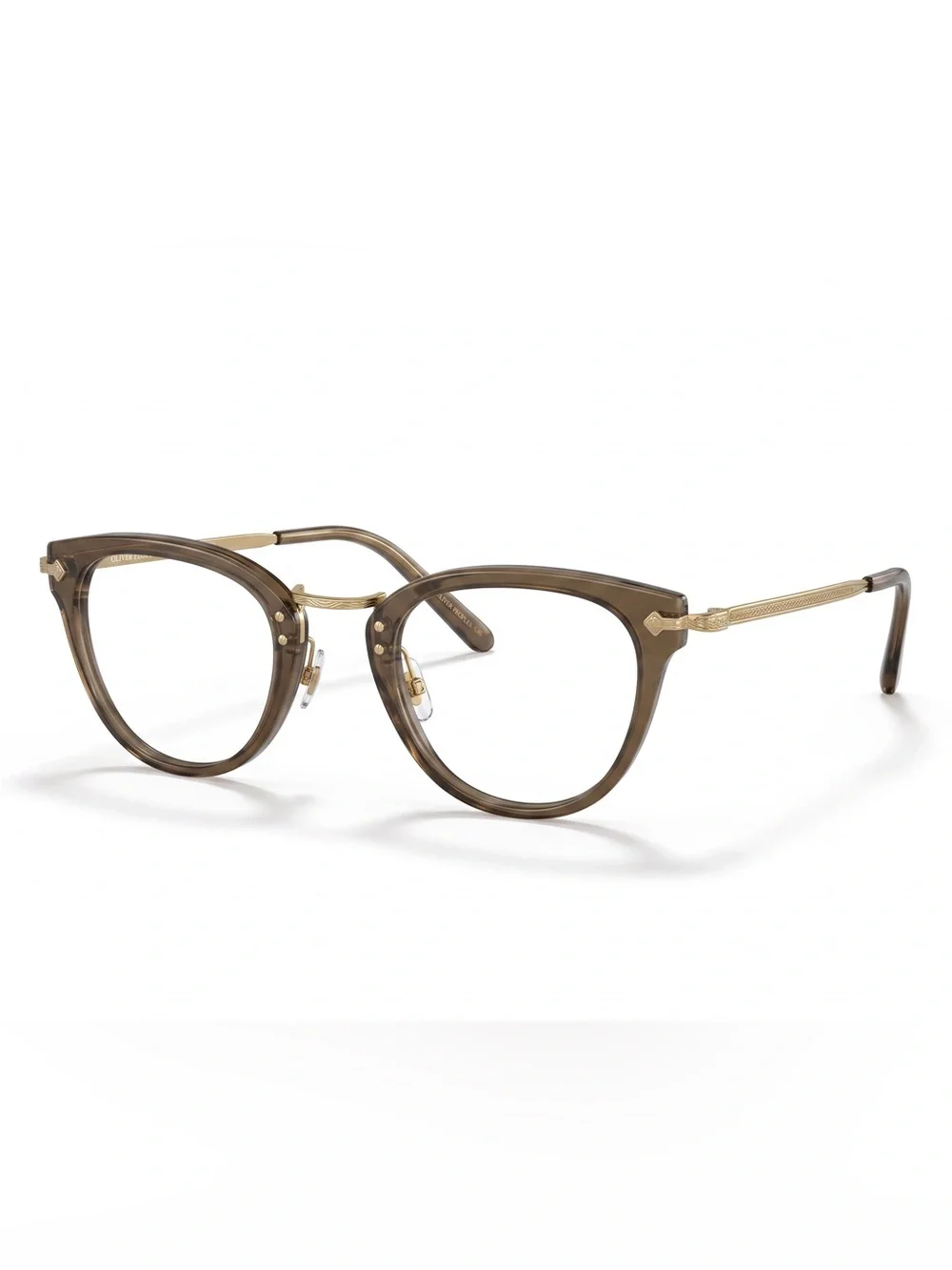 NEW Oliver Peoples Keery OV5367 1479 Eyeglasses 46-23 Brown Gold Optical Frames